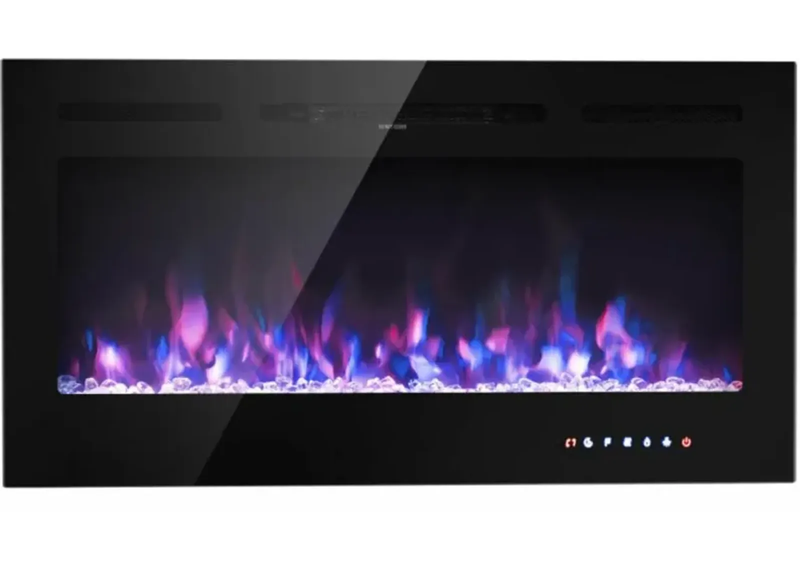 Hivvago 40-Inch Electric Fireplace Recessed with Thermostat