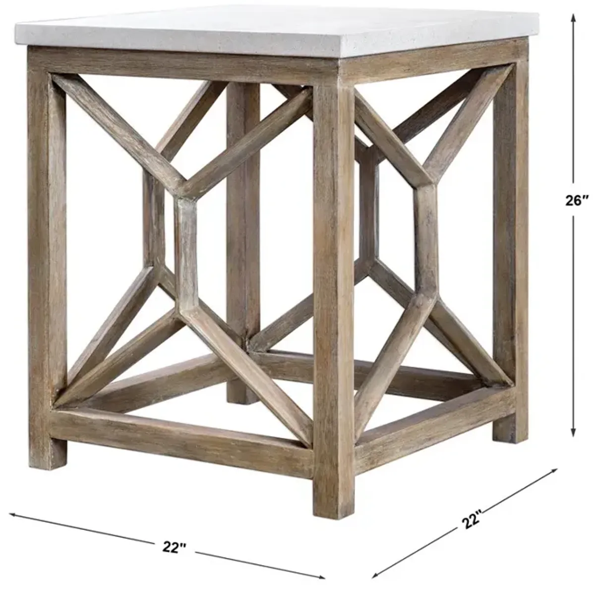 Catali Stone End Table