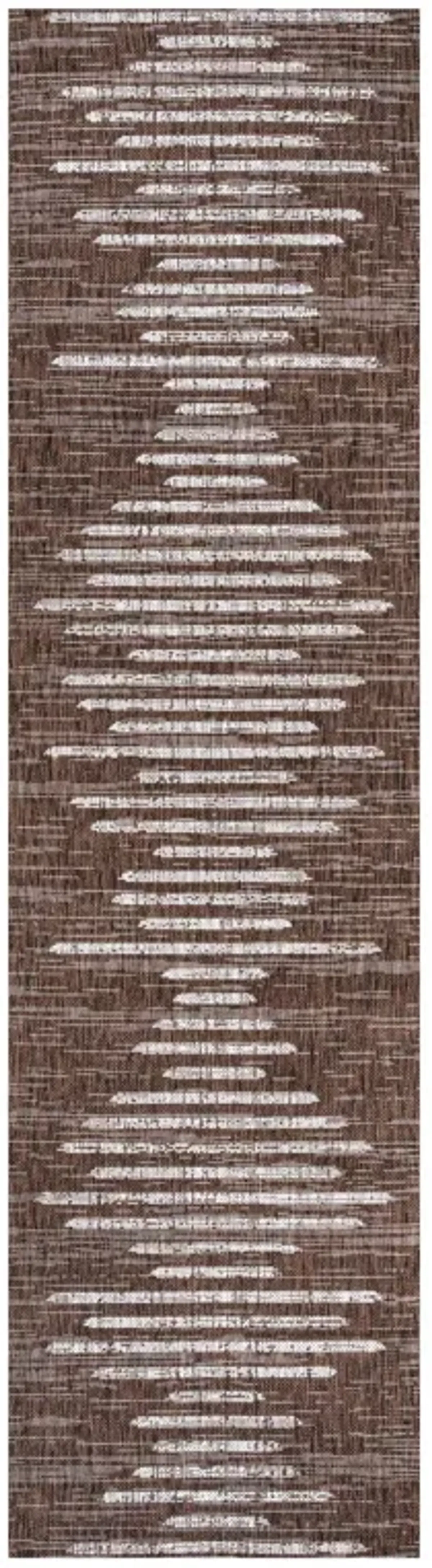 Zolak Berber Stripe Geometric Indoor/Outdoor Area Rug