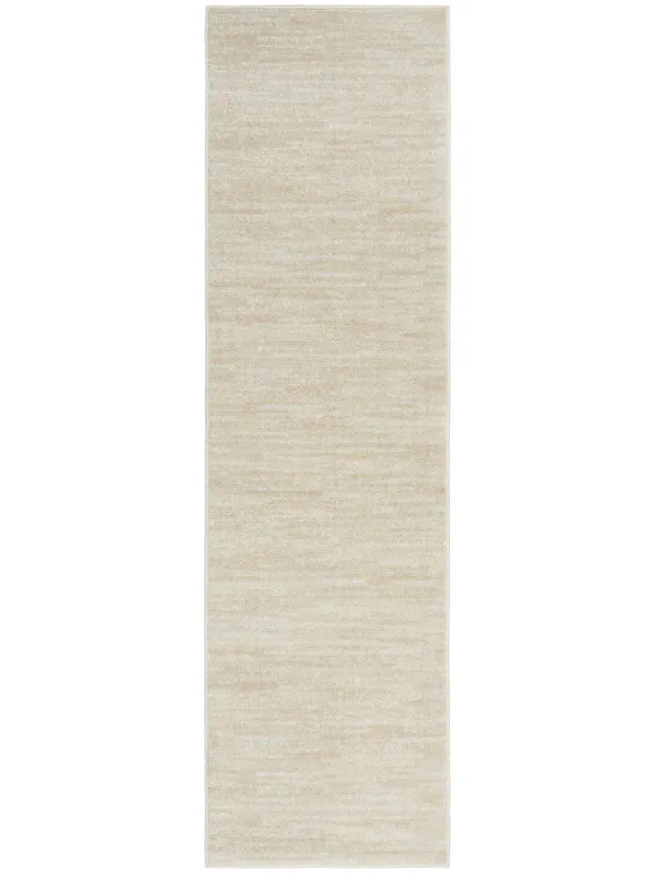 Nourison Essentials NRE01 Ivory/Beige 2' x 6' Rug