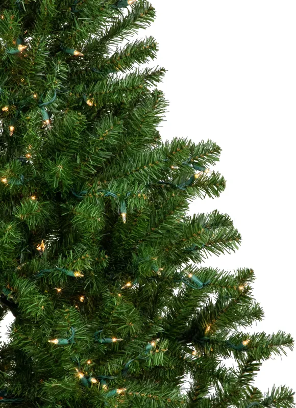 6' Pre-Lit Medium Balsam Pine Artificial Christmas Tree  Clear Lights