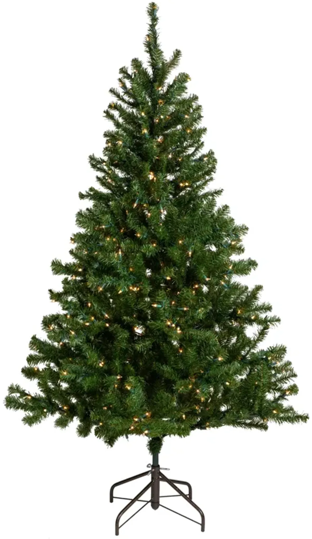 6' Pre-Lit Medium Balsam Pine Artificial Christmas Tree  Clear Lights