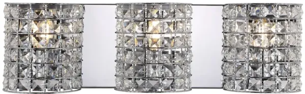 Clara Deco Metal/Crystal Classic Glam LED Vanity Light