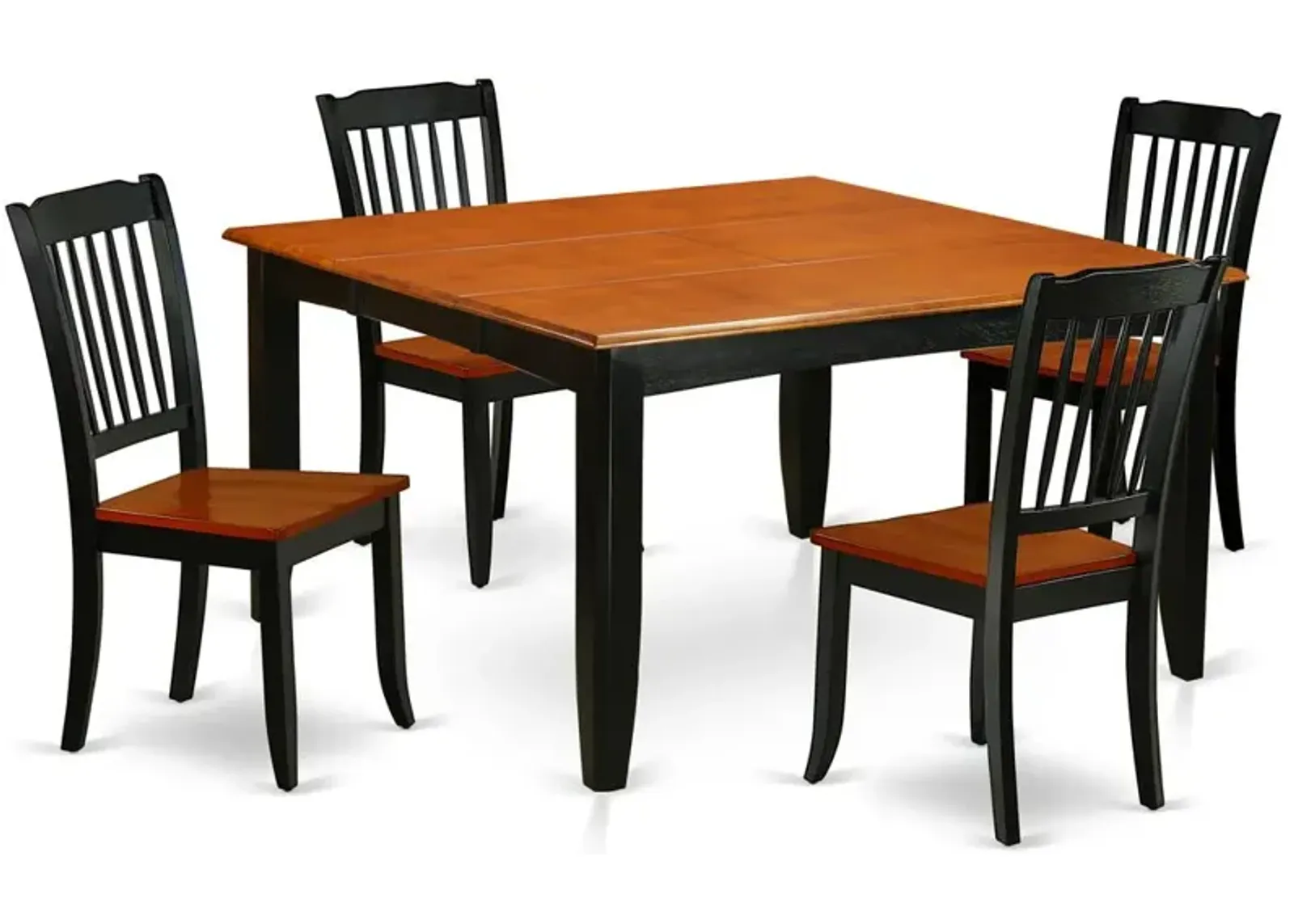 Dining Room Set Black & Cherry