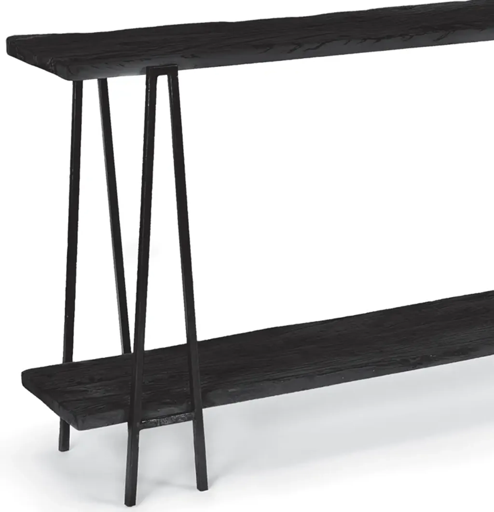 Ash Reclaimed Wood Console Table Mathis Home | Furniture.com