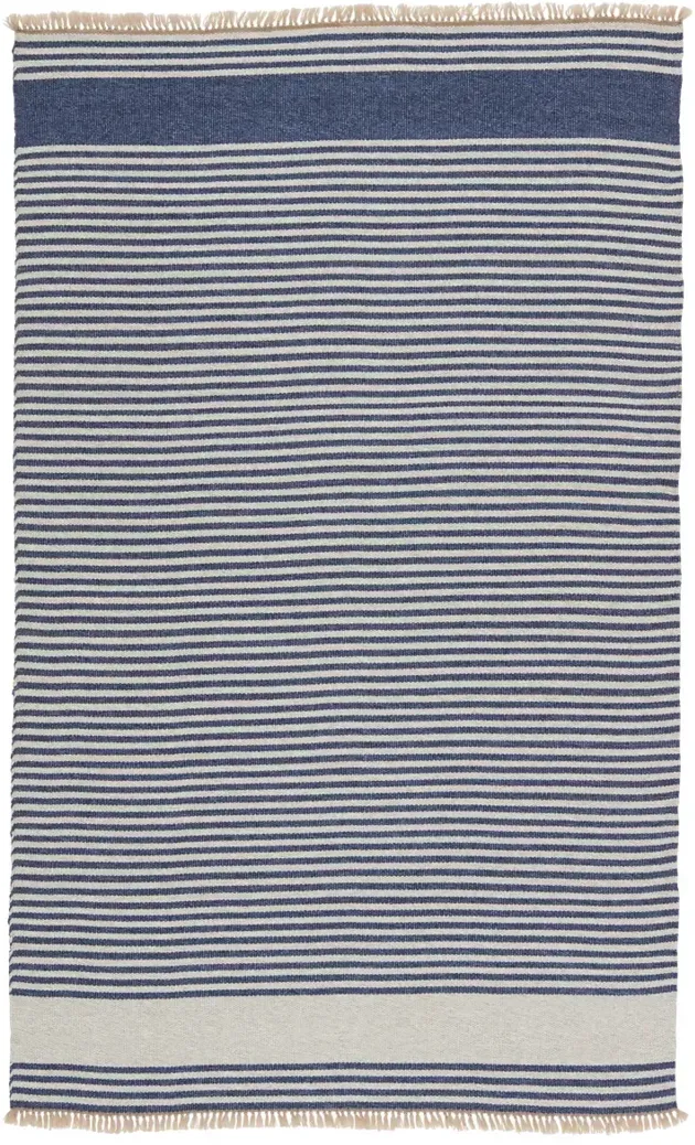 Morro Bay Strand Blue 4' x 6' Rug