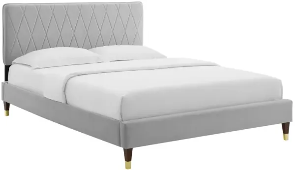 Modway - Phillipa Performance Velvet Twin Platform Bed