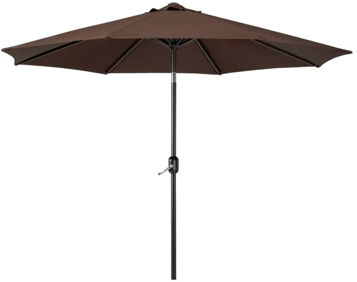 WestinTrends Westintrends 9 ft. Patio Table Umbrella with tilt and crank features