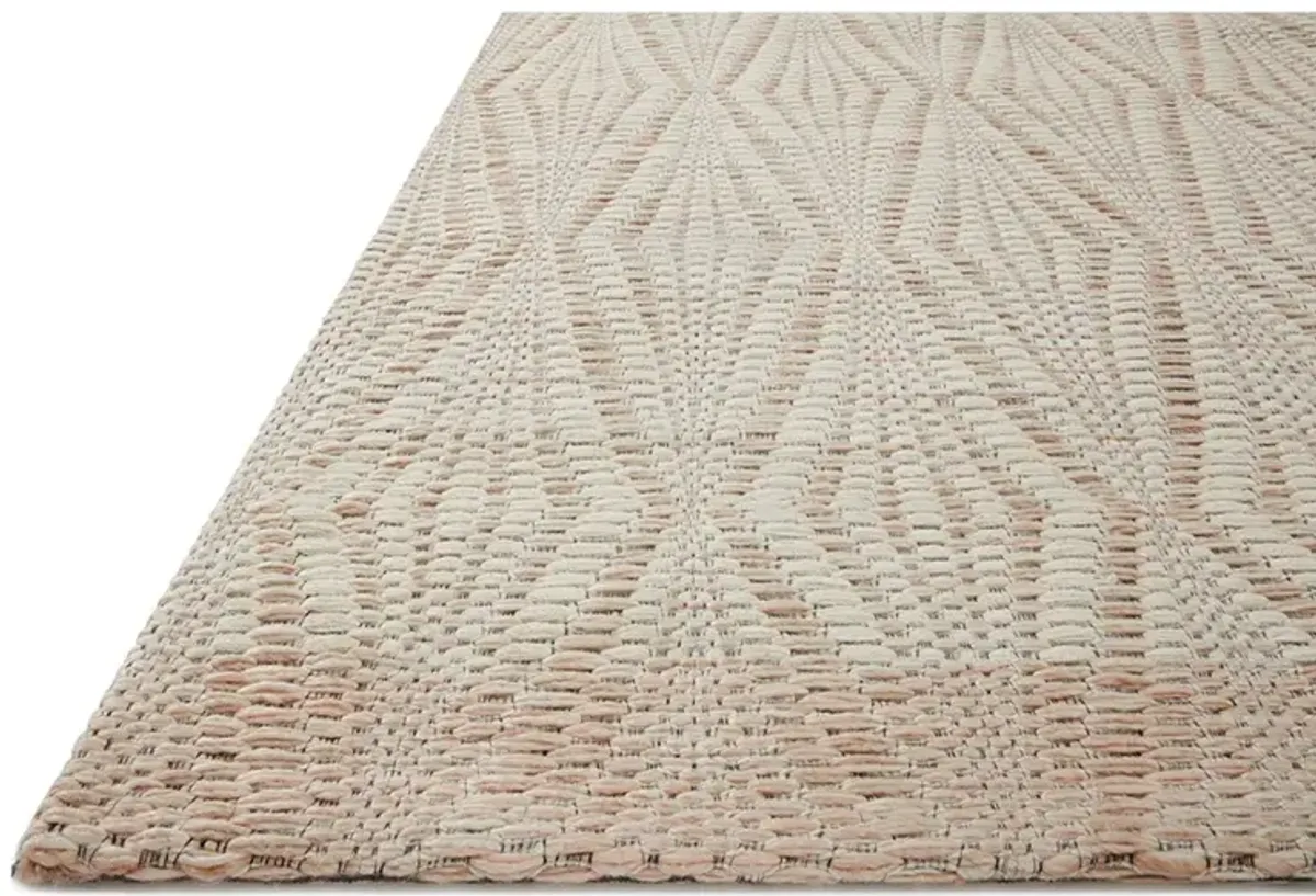 Kenzie KNZ01 Ivory/Blush 5' x 7'6" Rug