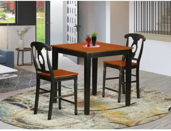 3 PC counter height Dining set - counter height Table and 2 counter height stool.
