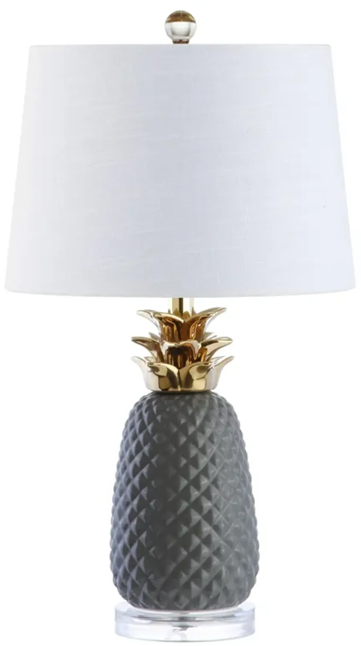 Pineapple Ceramic LED Table Lamp