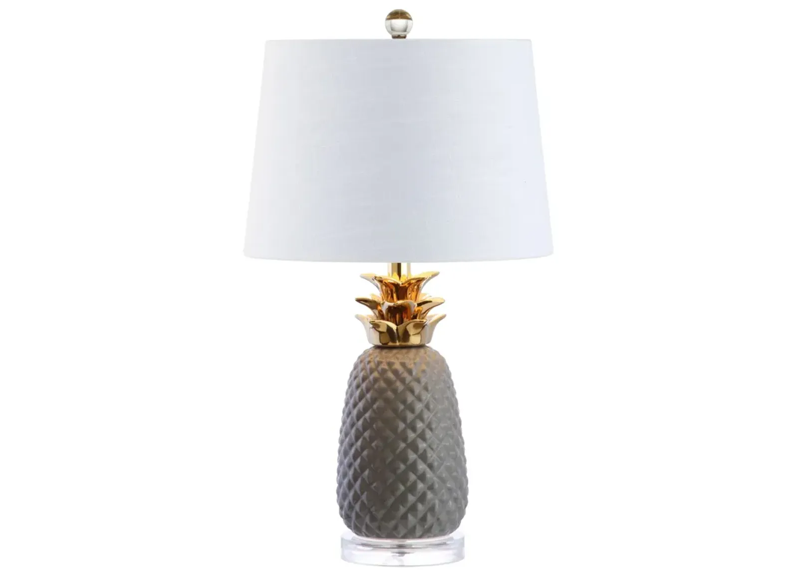 Pineapple Ceramic LED Table Lamp