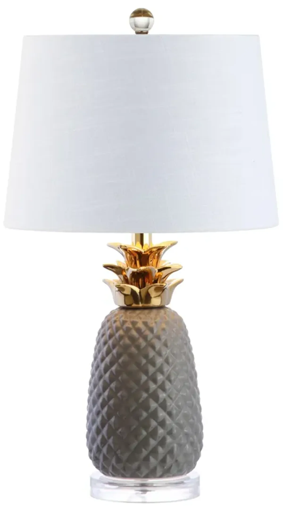 Pineapple Ceramic LED Table Lamp