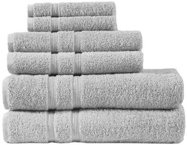 Gracie Mills Kairos 500 gsm 6-Piece Turkish Cotton Towel Set