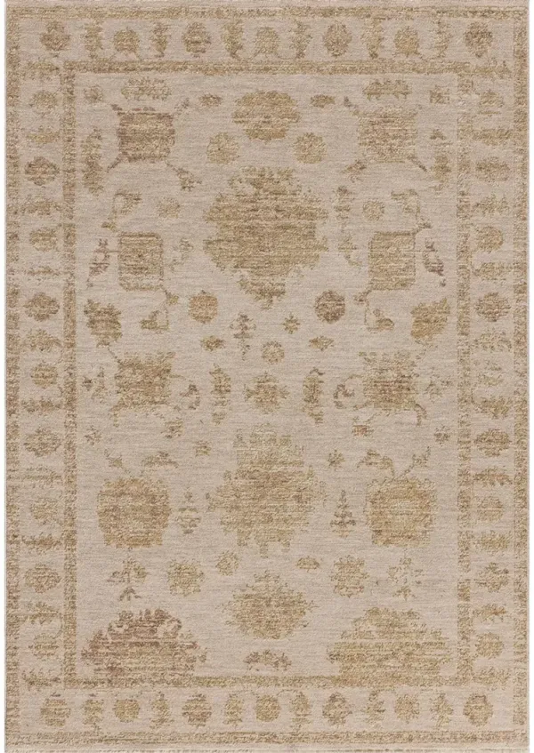 Willa Bone/Clay 7'10"x7'10" Round Rug