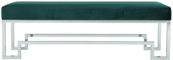 Bronson Bench Silver Green
