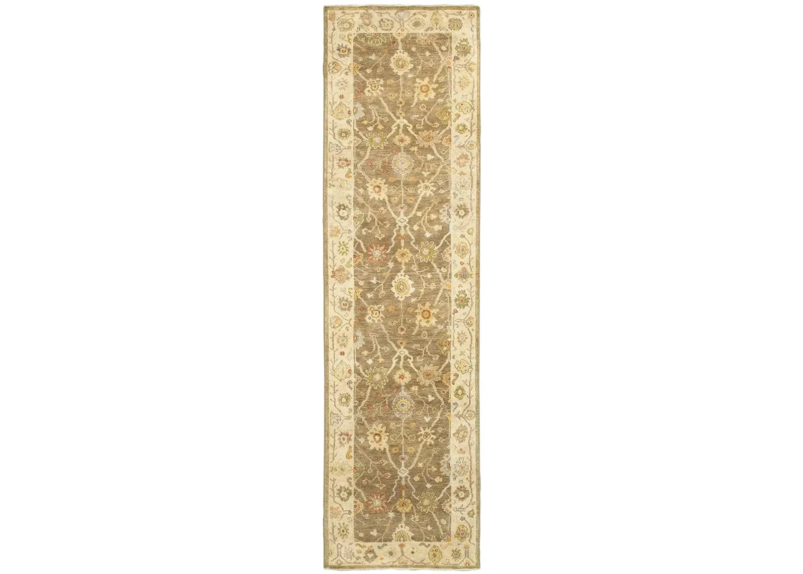 Palace 2'6" x 10' Brown Rug