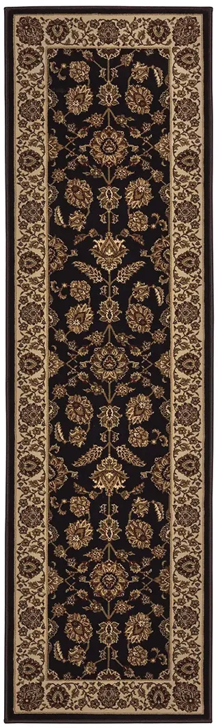 Ariana 4' x 6' Brown Rug