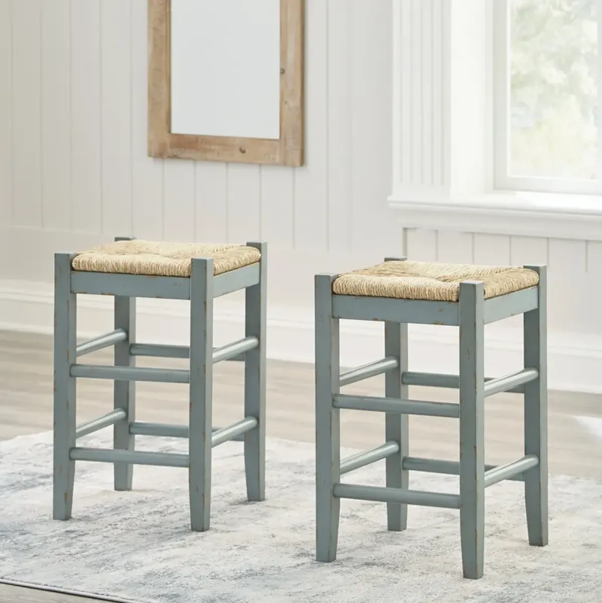 Mirimyn Counter Height Bar Stool (Set of 2)