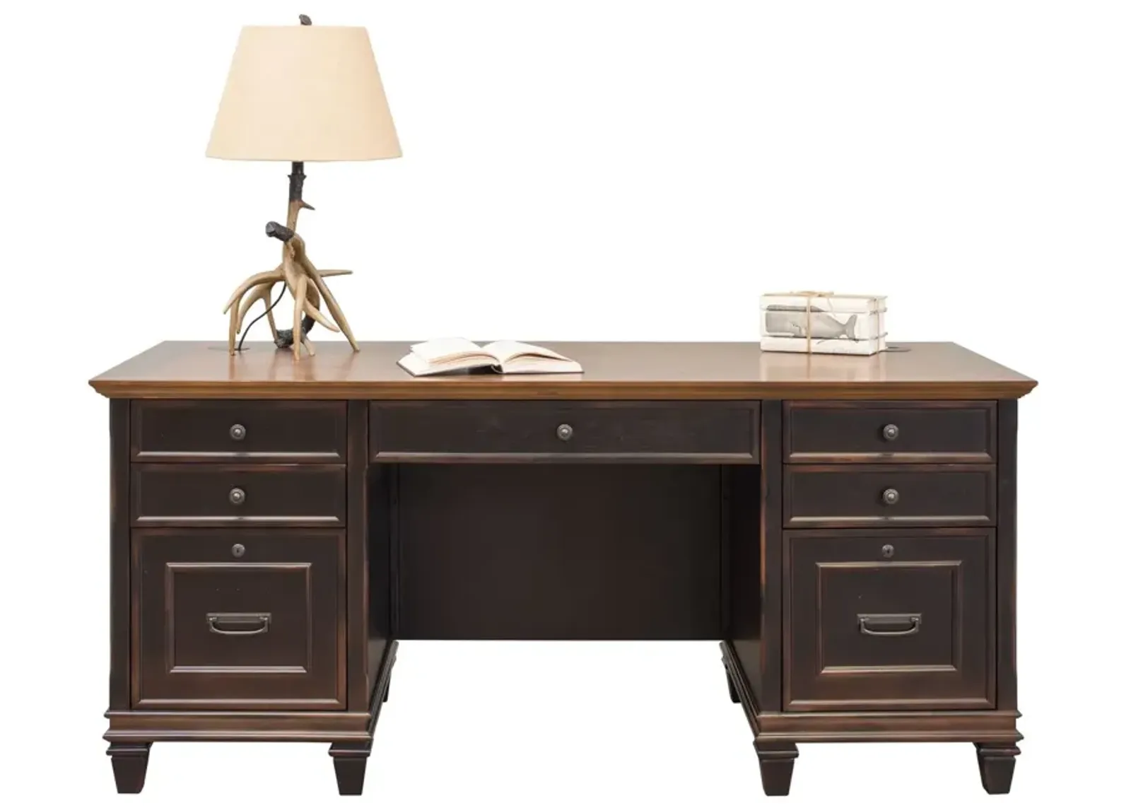 Double Pedestal Desk