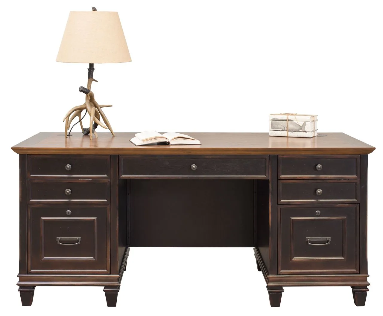 Double Pedestal Desk