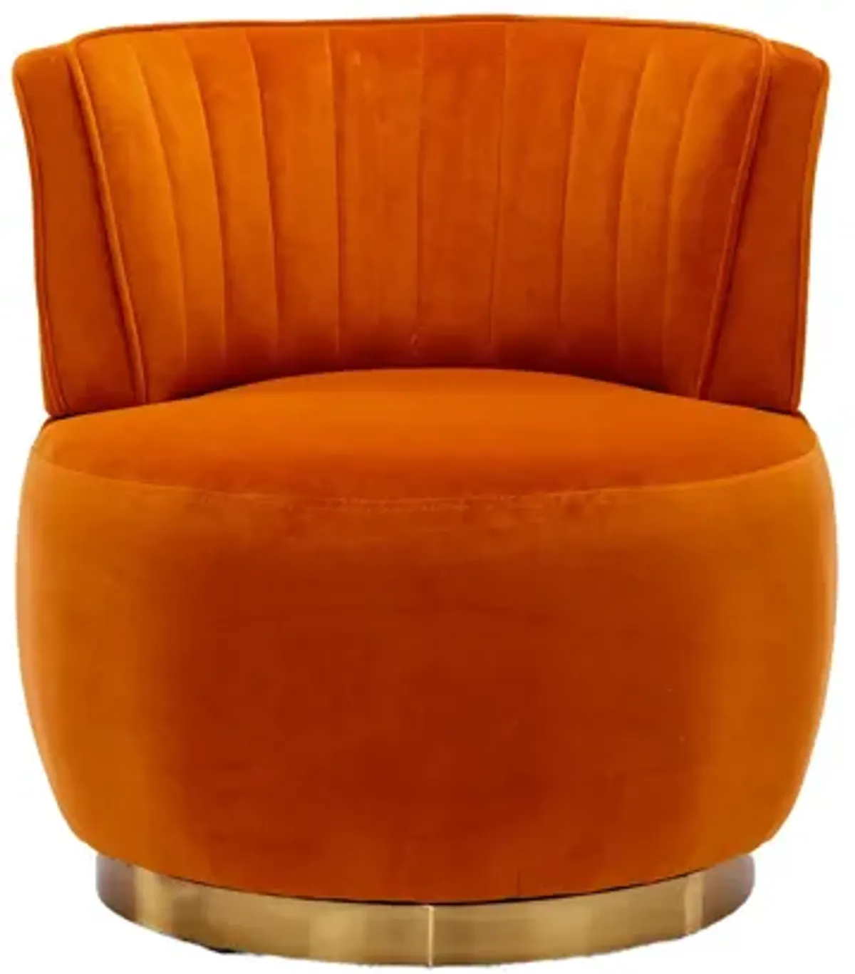 Merax 360 Degree Swivel Barrel Accent Chair