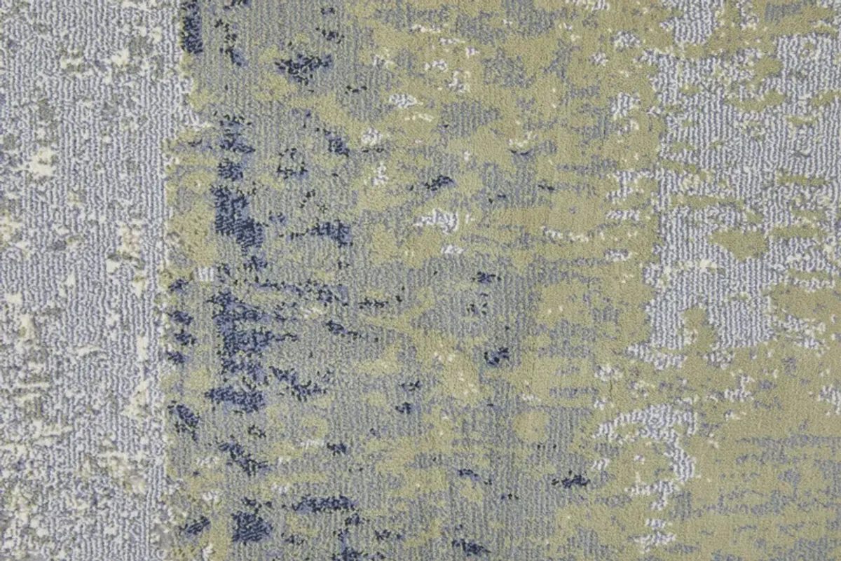 Clio 39K3F Blue/Green/Ivory 2' x 3' Rug