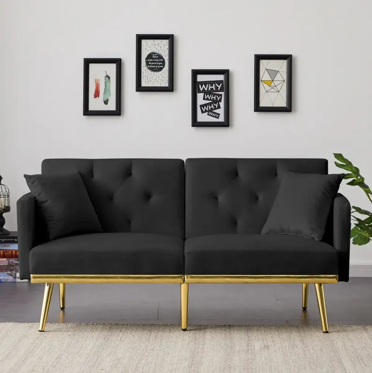 Velvet Sofa Bed II