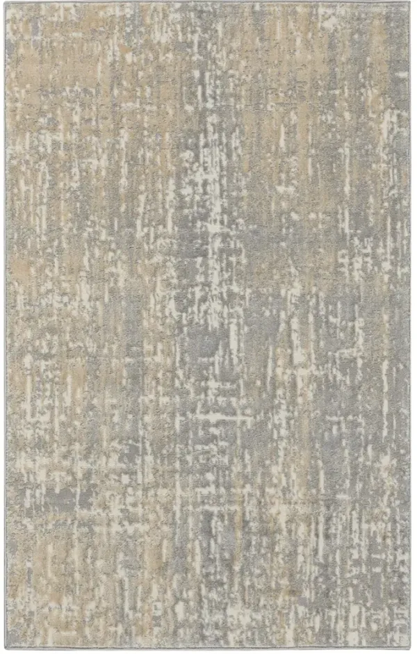 CK005 Enchanting ECH04 Gray/Beige 3'2" x 5' Rug
