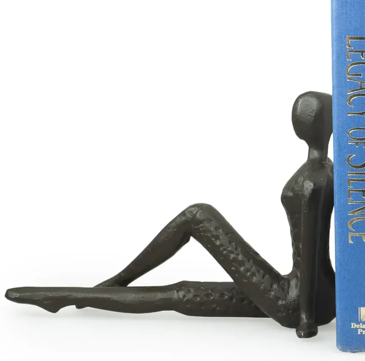 Ladies Stretching Metal Bookend Set