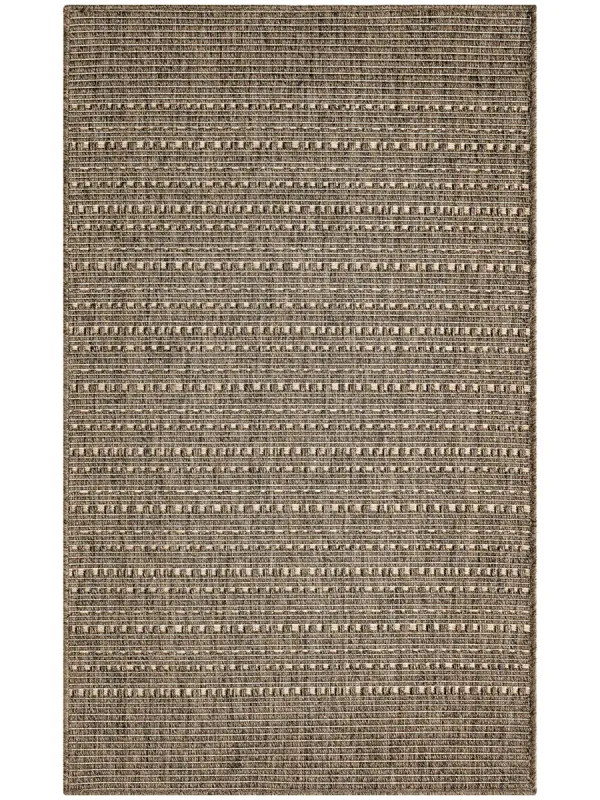 Tulum TLM01 Brown 3' x 5' Rug