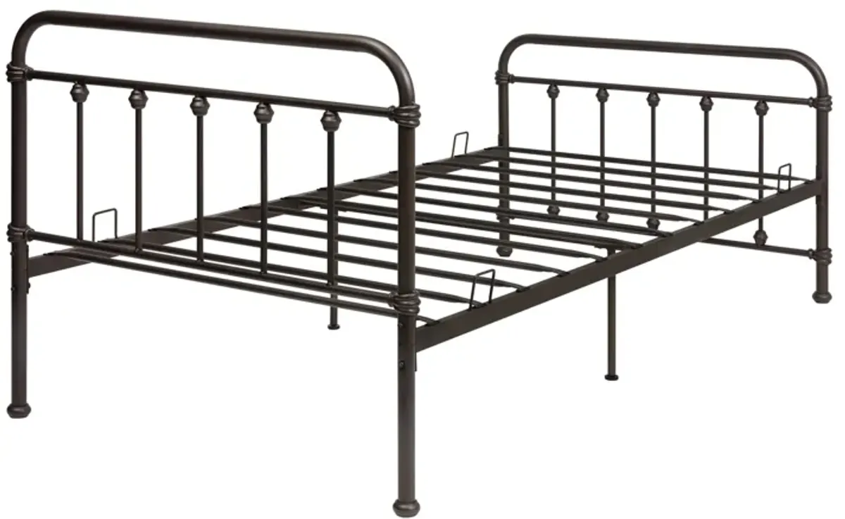 Amelia Twin Bed/Bronze