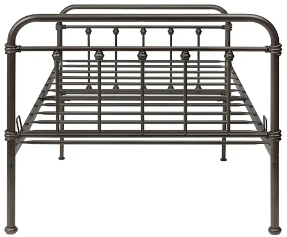 Amelia Twin Bed/Bronze