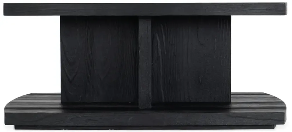 Linville Falls Shou Sugi Ban Square Cocktail Table