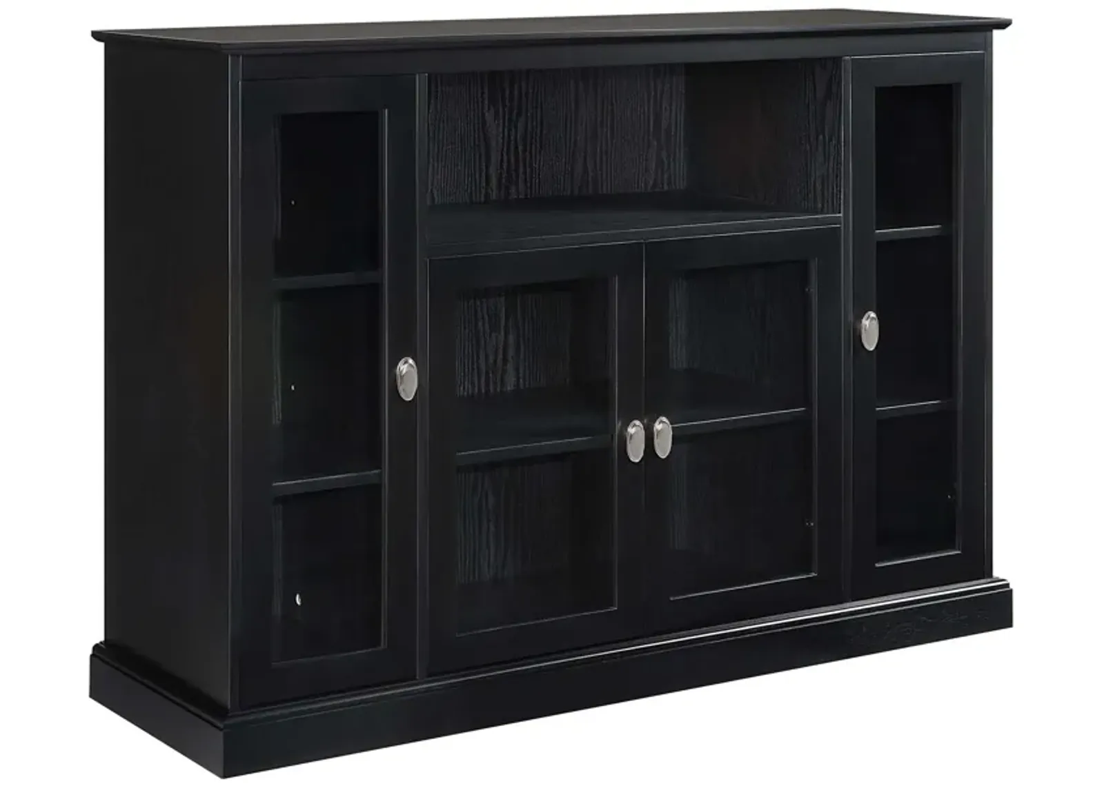 Convenience Concepts Summit Highboy TV Stand with Storage Cabinets and Shelves