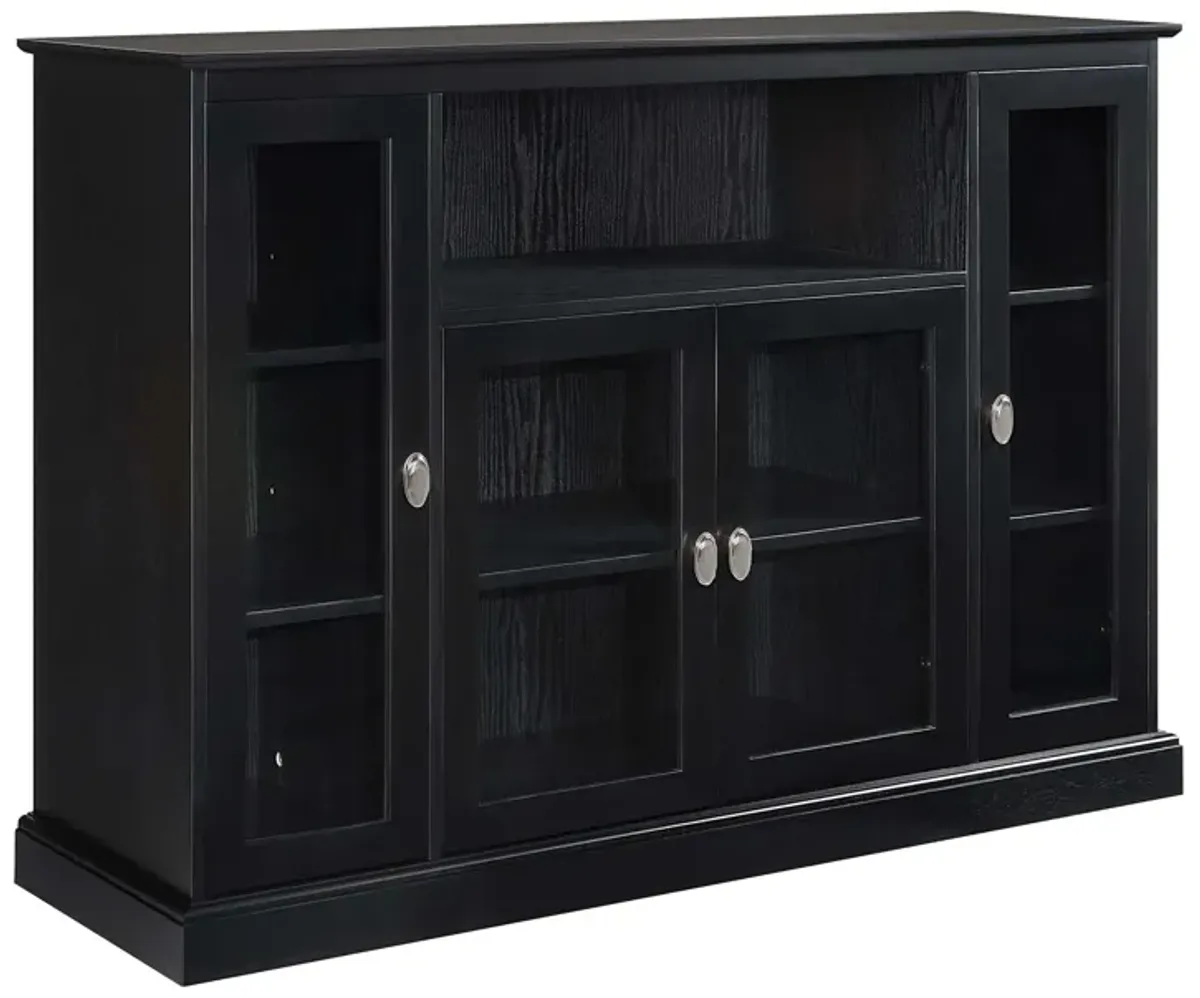 Convenience Concepts Summit Highboy TV Stand with Storage Cabinets and Shelves