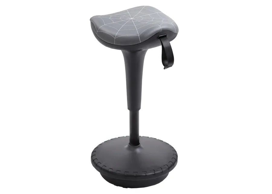 Gray Active Sitting: Wobble Standing Chair with Swivel Seat