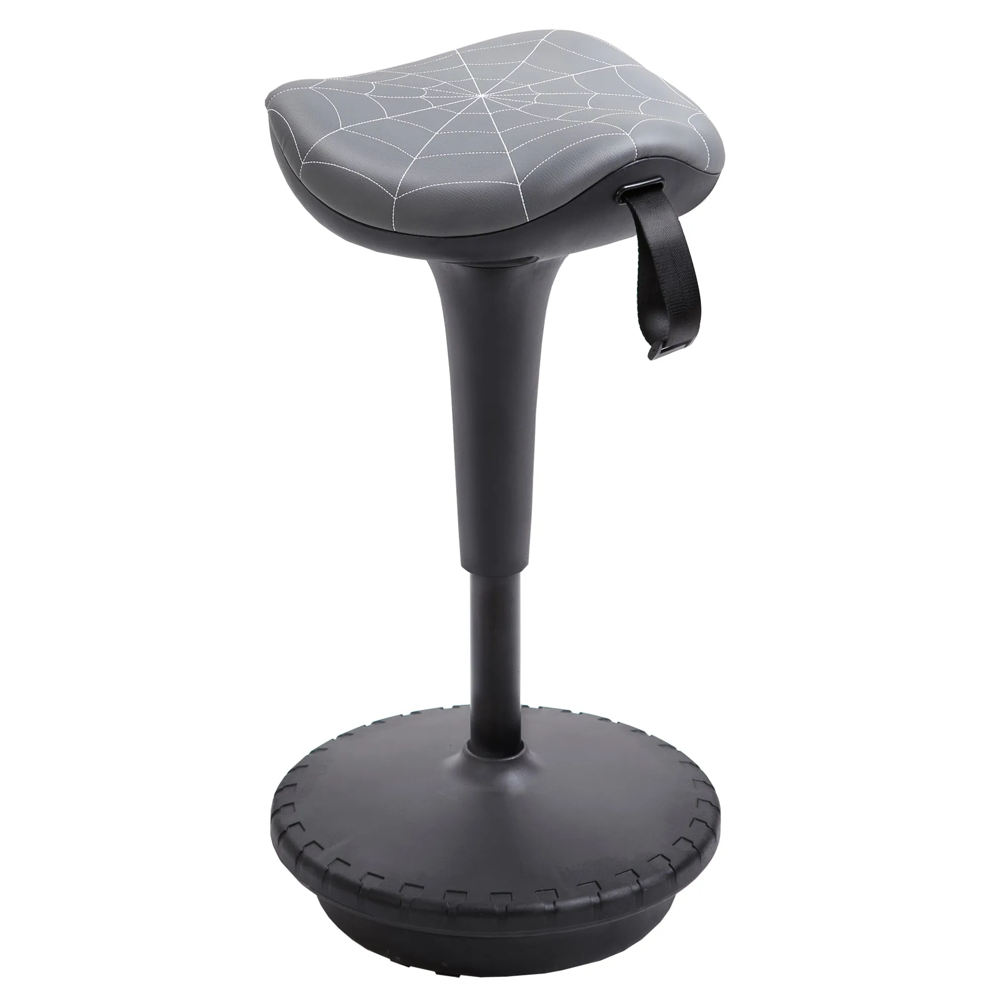 Gray Active Sitting: Wobble Standing Chair with Swivel Seat