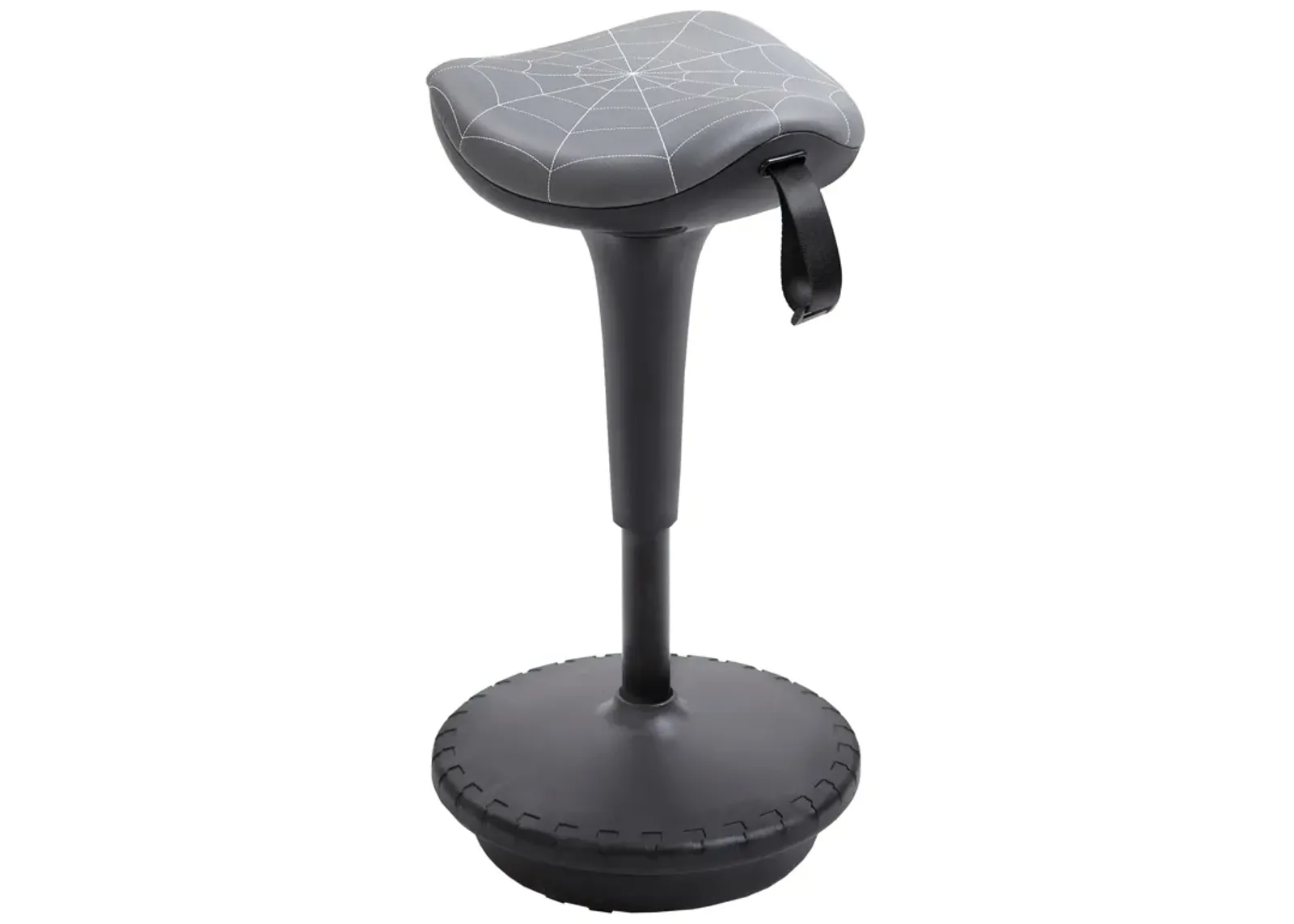 Gray Active Sitting: Wobble Standing Chair with Swivel Seat