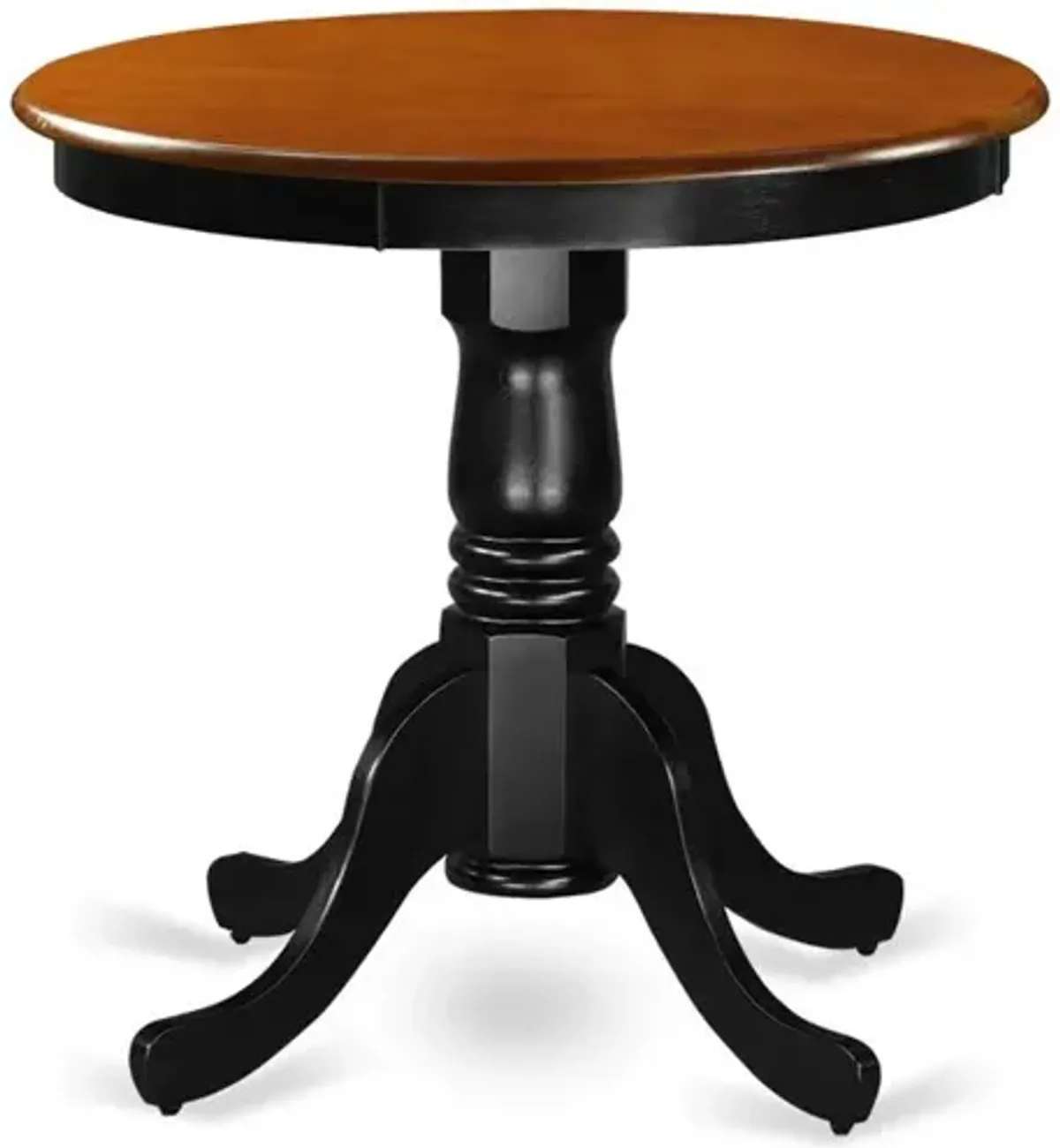 Dining Table Black & Cherry