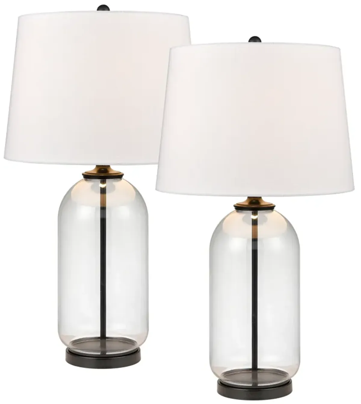 Lunaria 31'' High 1-Light Table Lamp Set
