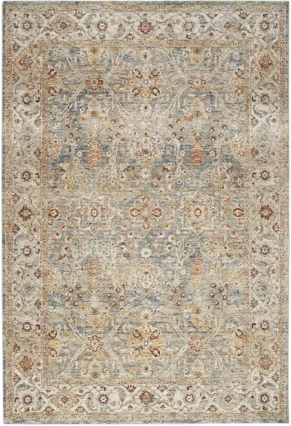 Sahar SHR03 Blue 7'10" x 10'4" Rug