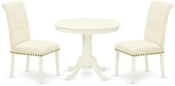 Dining Room Set Linen White