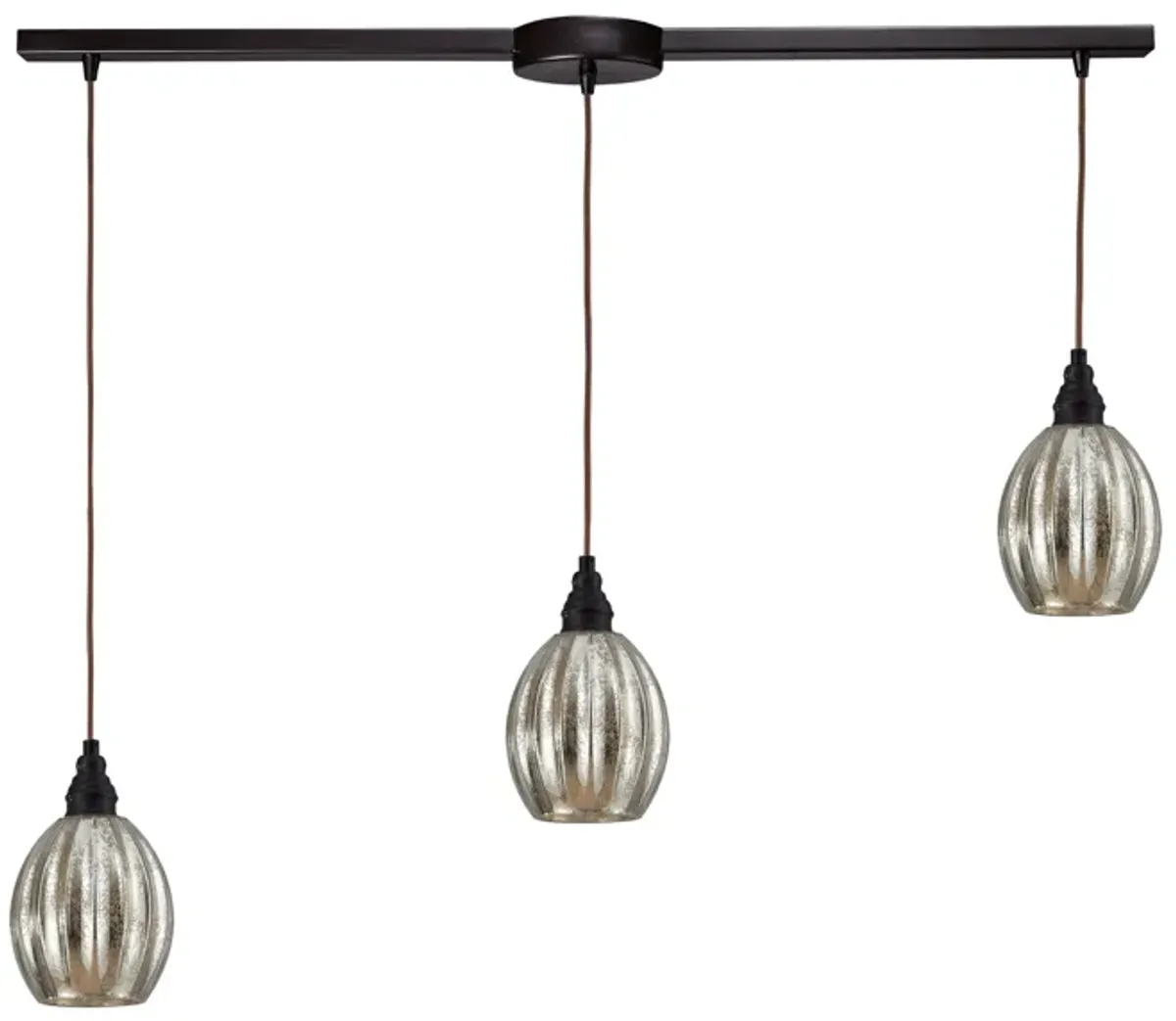 Danica 36" Wide 3-Light Mini Pendant