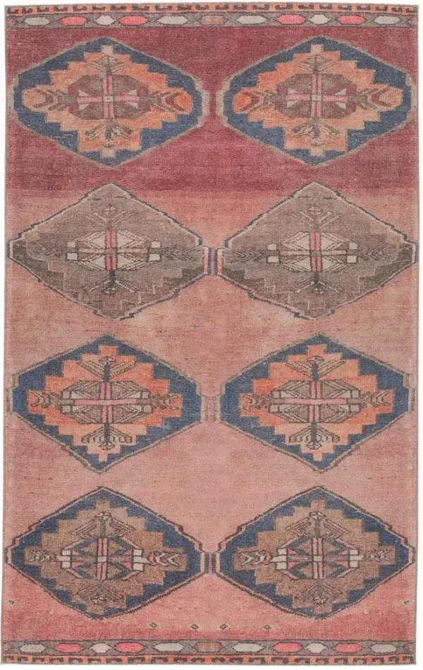 Kairos Mirta Pink 2'6" x 10' Runner Rug