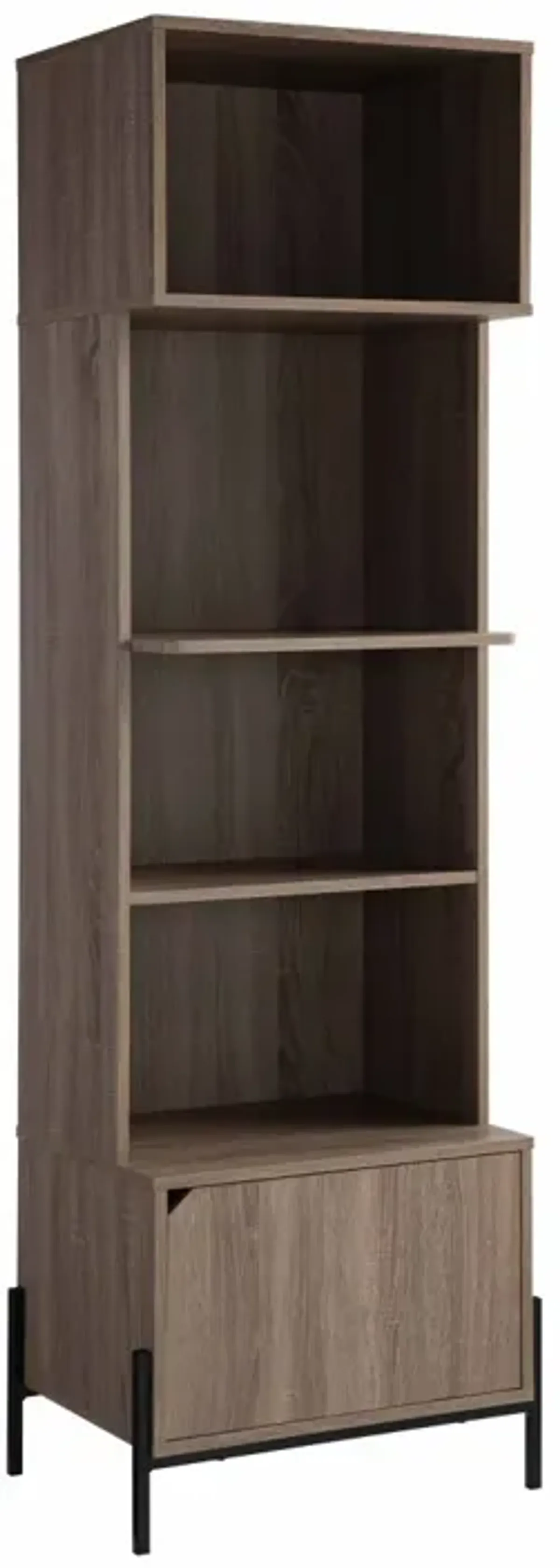 Baker'S Cabinet Dark Taupe