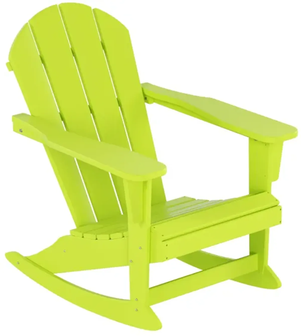 WestinTrends Outdoor Rocking Poly Adirondack Chair (Set Of 4)