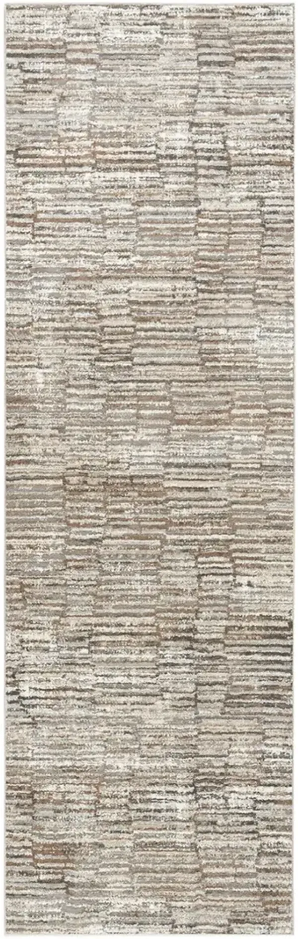 Sustainable Trends SUT06 Ivory/Mocha 2'2" x 7'6" Rug