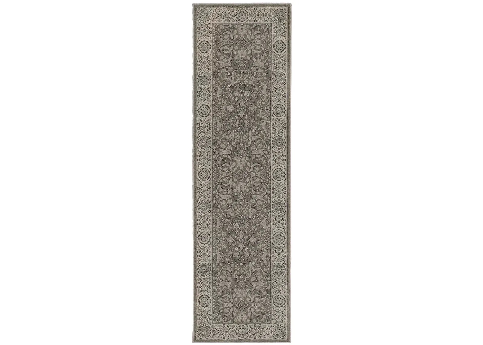 Richmond 2'3" x 7'6" Grey Rug