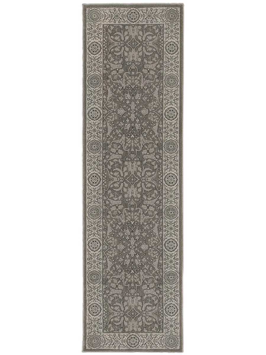 Richmond 2'3" x 7'6" Grey Rug